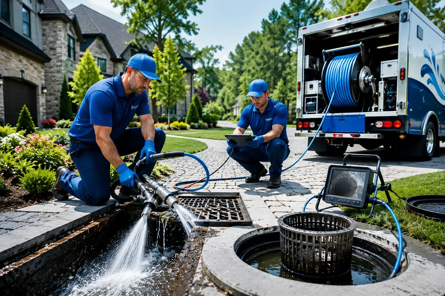 Local outdoor drain cleaning professionals in Elliston, VA
